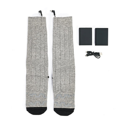 Ski Warm Invisible Charging Heating Socks