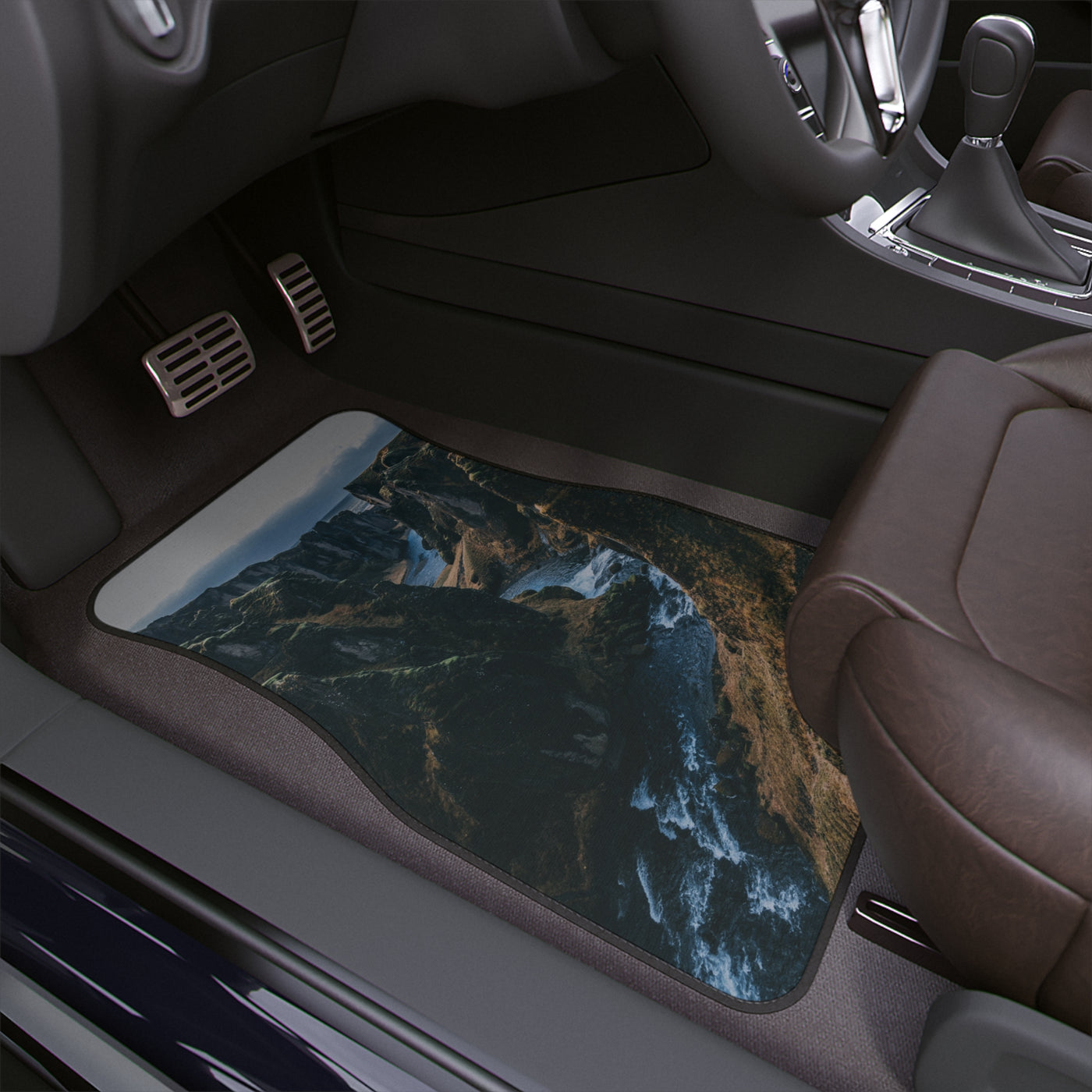 Scenic Canyon River Car Floor Mat