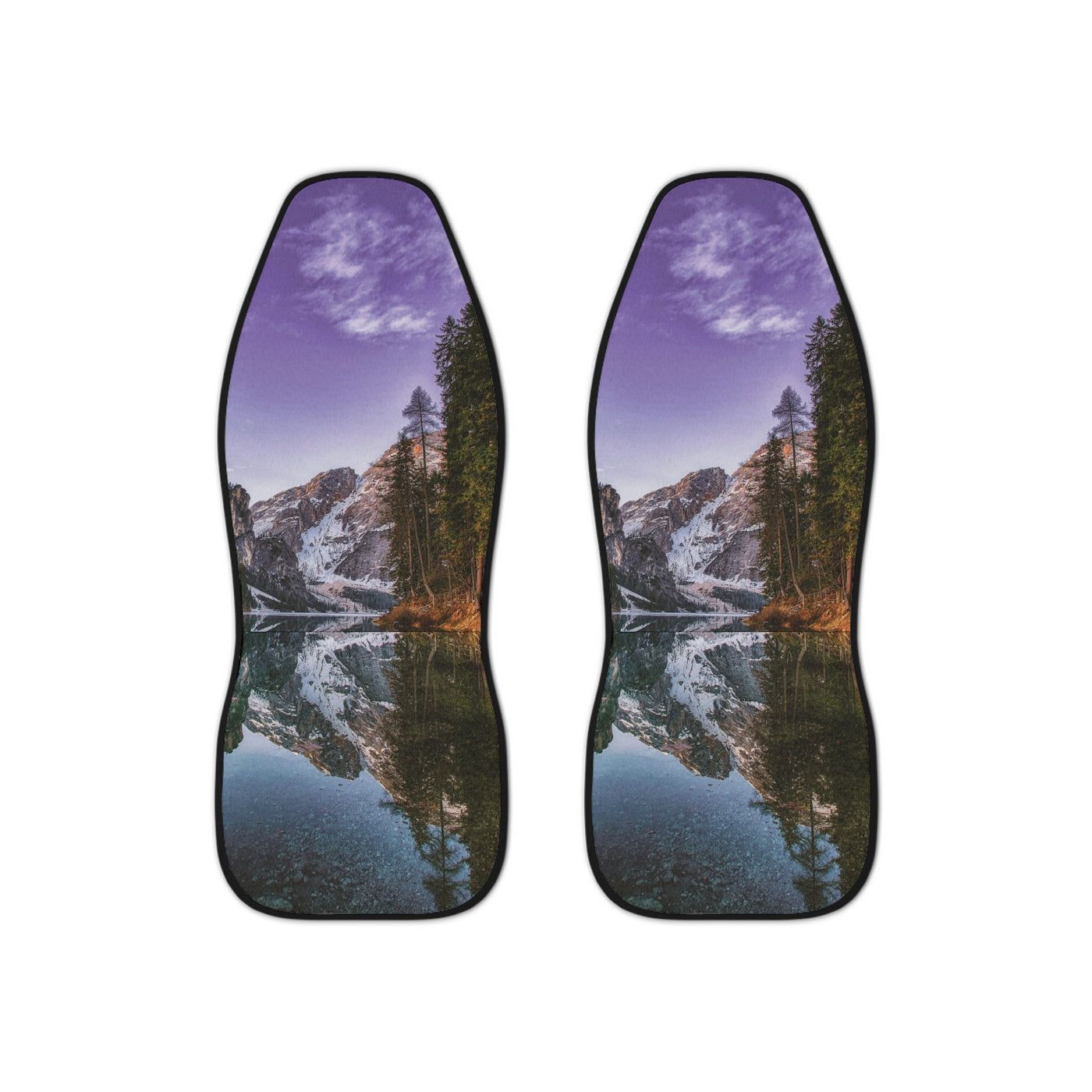 Scenic Mountain Lake Car Seat Covers