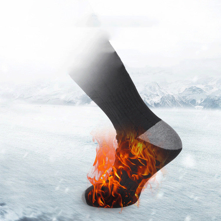 Ski Warm Invisible Charging Heating Socks