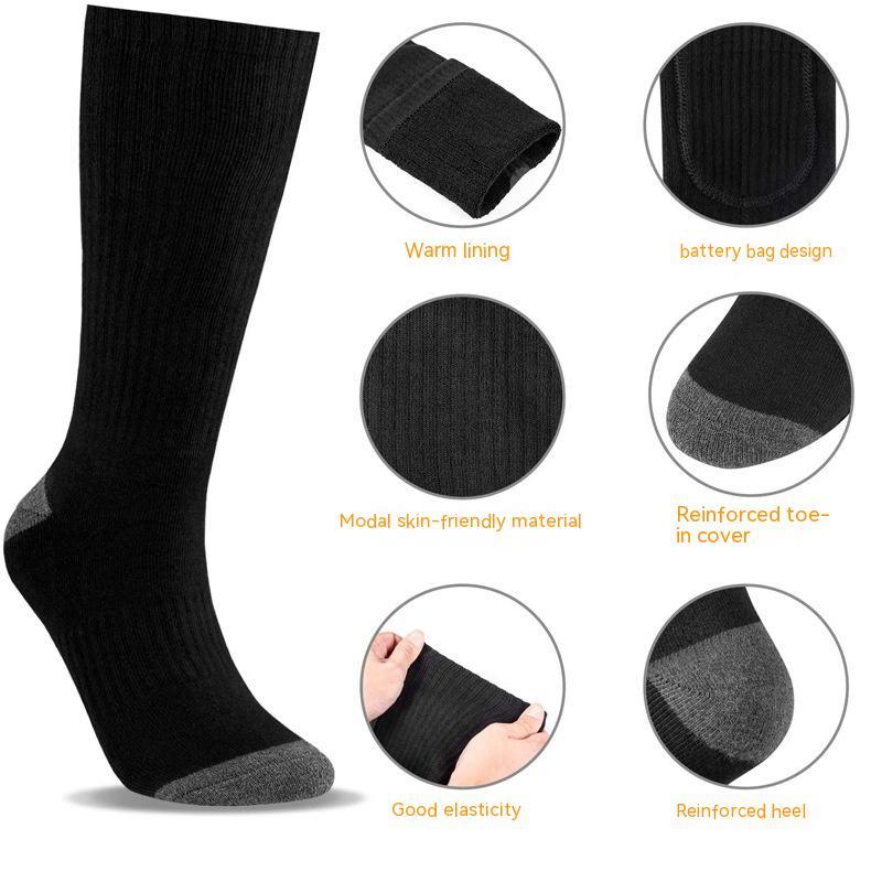 Ski Warm Invisible Charging Heating Socks
