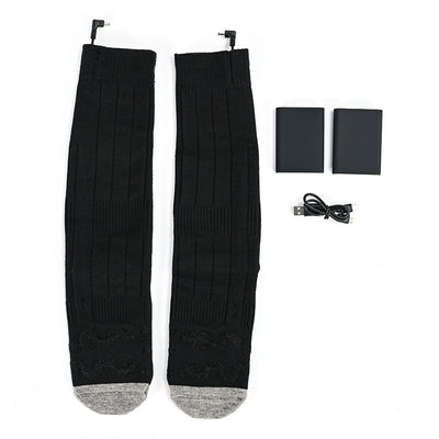 Ski Warm Invisible Charging Heating Socks